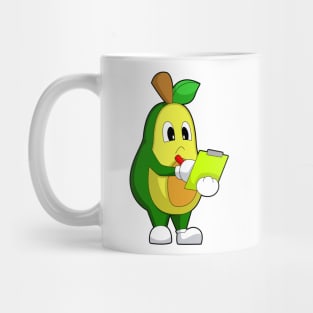 Avocado Secretary Note Mug